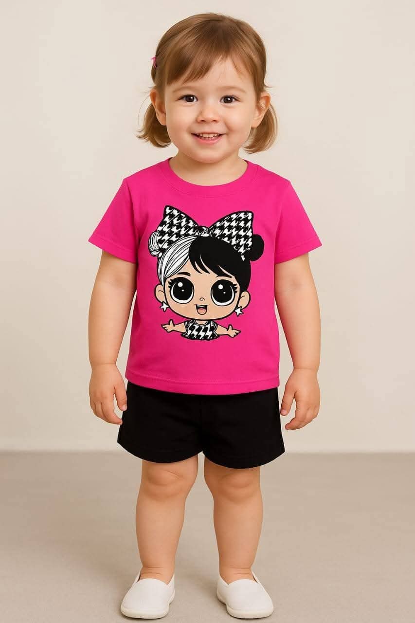 2PCS Girl T-Shirt