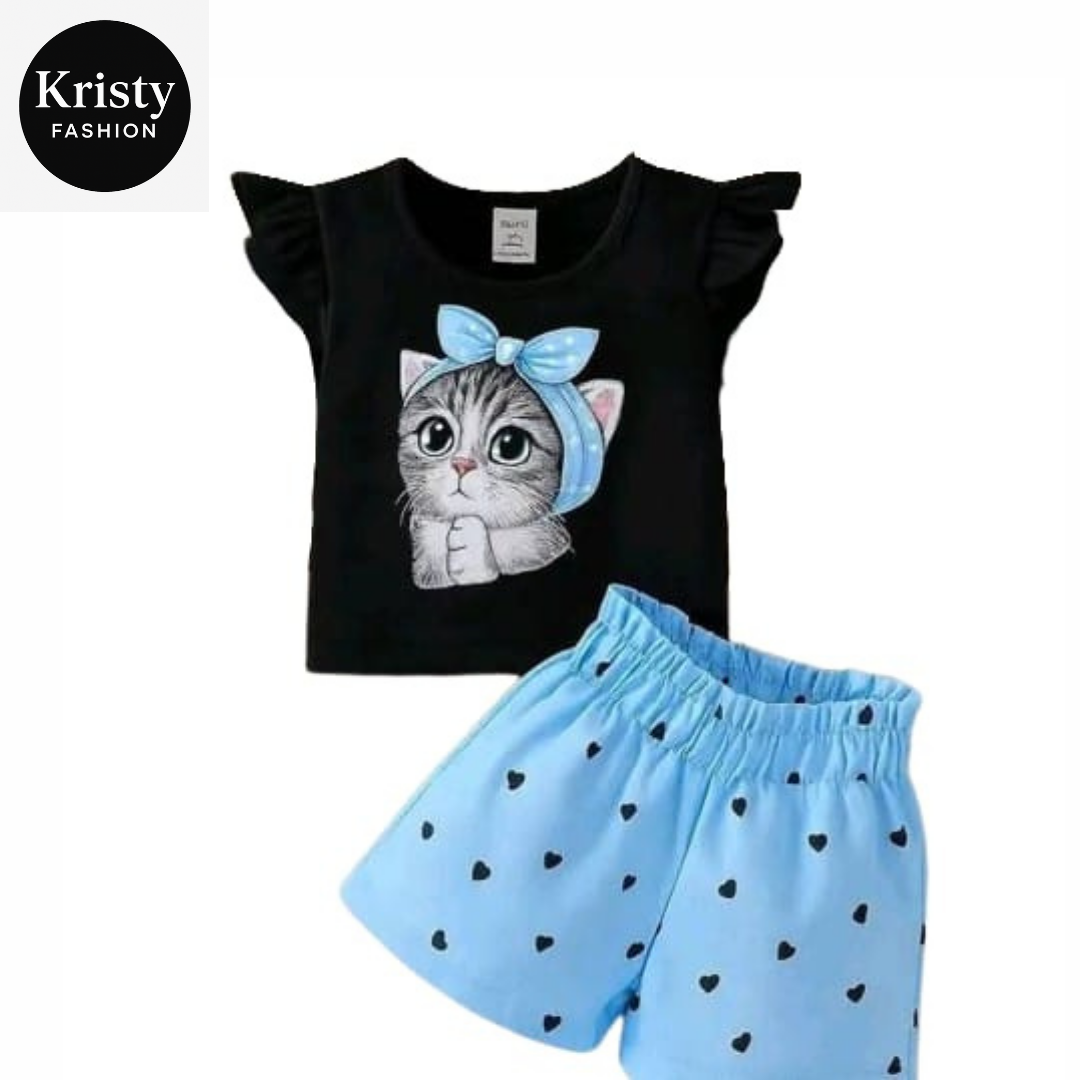 NEW PUPPY CAT T-SHIRT SET