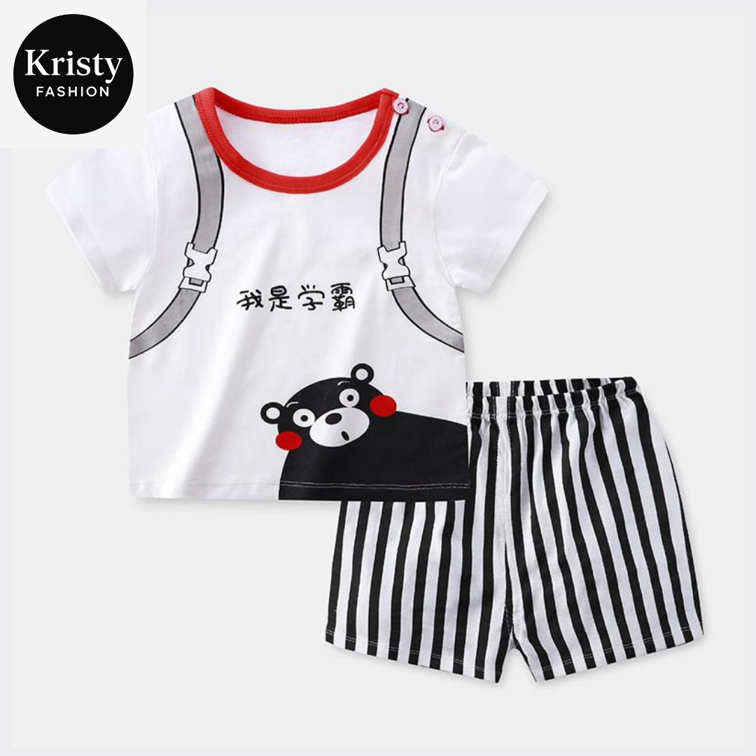 PRADA CHINA PRINTED T-SHIRT SET