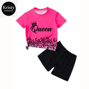 QUEEN PRIENT T-SHIRT SET