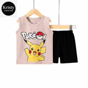 POKEMON PRINTED T-SHIRT SET