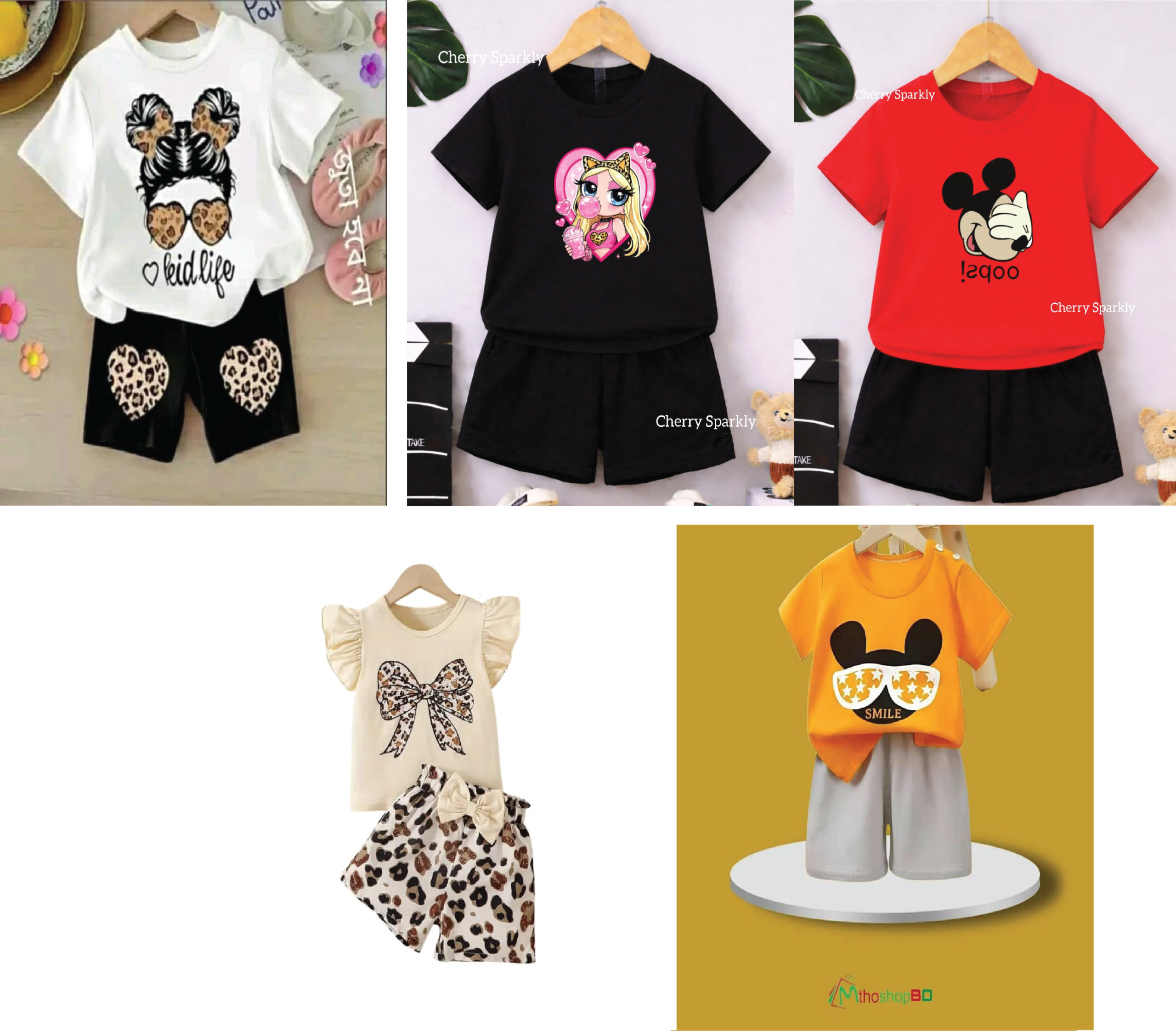 5 Set Combo T-SHIRT (08)